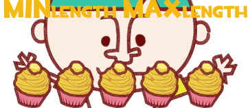 angularJSのminlengthとmaxlengthで文字数制限。
